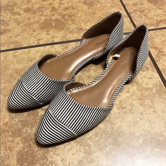 Merona Shoes - Striped Merona flats